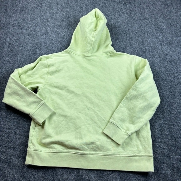 MOUNTAIN HARD WEAR Women’s Green/yellow hooded sweatshirt size: Large - Picture 2 of 8